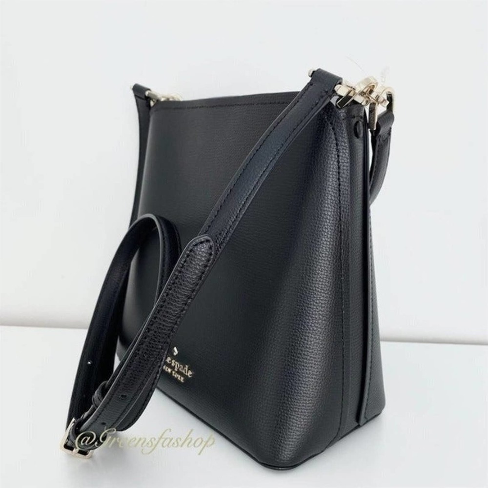 Kate spade Purse & wallet  Darcy Black Small Bucket Bag Crossbody - Picture 7 of 11